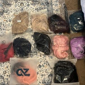 11 wigs *worn once* ✨